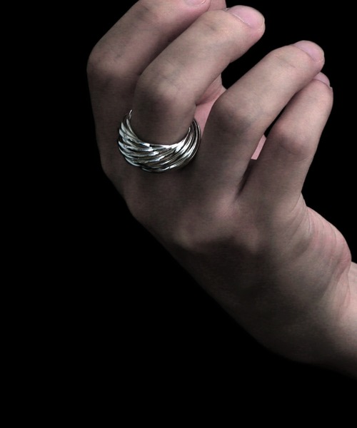 【YArKA/ヤーカ】20layer ring silver925 20連　指輪 YArKA 指輪 リング 「YArKA/ヤーカ」20layer ring 「oas20」 / 20