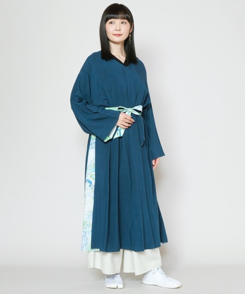未使用タグ付き、完売品★カヤ八卦ワンピース カヤ ワンピース 「カヤ」色流し八掛ワンピース : ZOZOTOWN