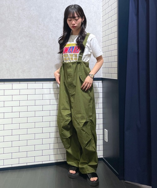 RODEO CROWNS WIDE BOWL オールインワン サスペンダー付き