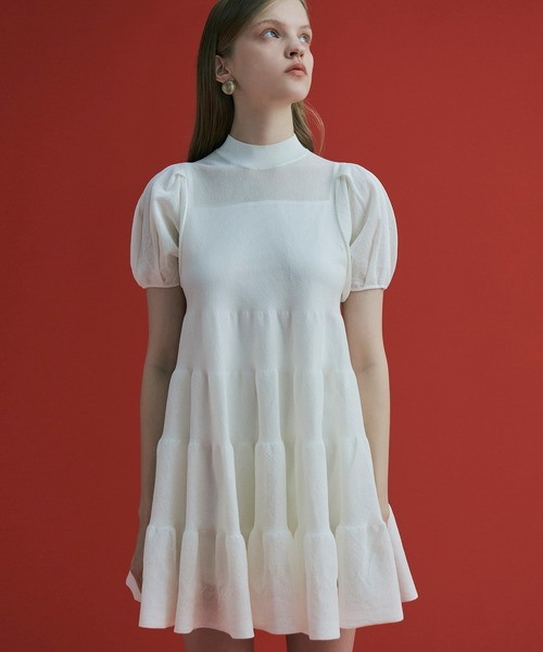 michellMacaron ミシェルマカロン リボンキャミアンサンブル ミシェル