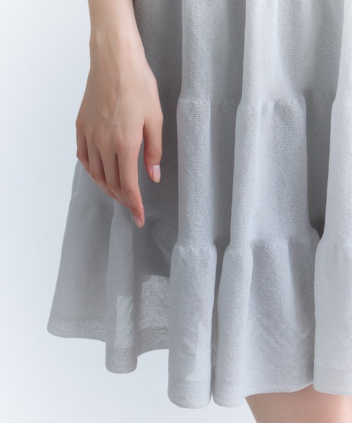 EIMY ISTOIRE（エイミーイストワール） ワンピース シアーニット