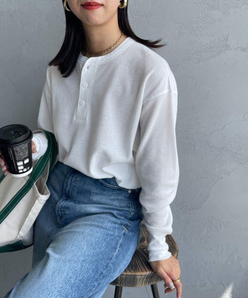 Healthknit tシャツ 「HEALTHKNIT/ヘルスニット」 別注 ヘンリー