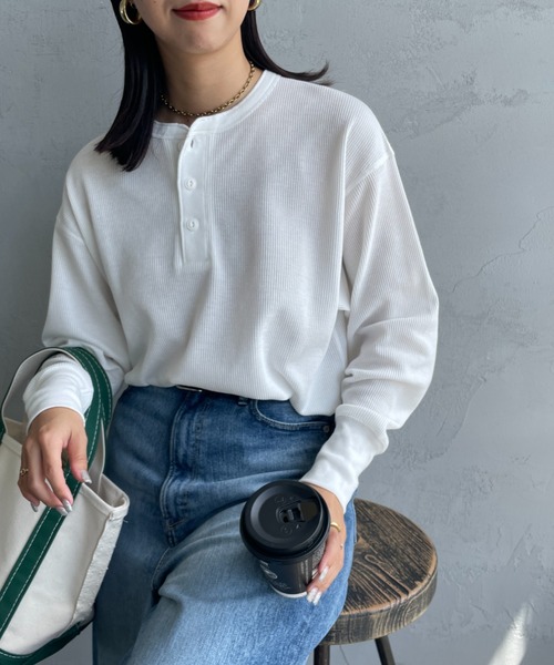 Healthknit tシャツ 「HEALTHKNIT/ヘルスニット」 別注 ヘンリー