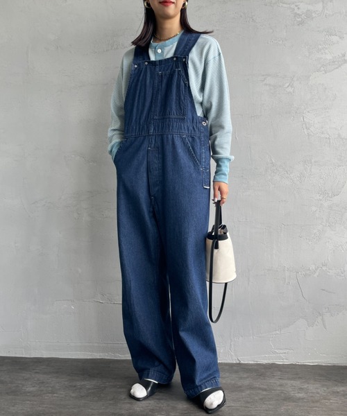 tシャツ 「HEALTHKNIT/ヘルスニット」 別注 クルーネック ワッフルボーダーTシャツ レディース Healthknit tシャツ 「HEALTHKNIT/ヘルスニット」 別注 ヘンリー