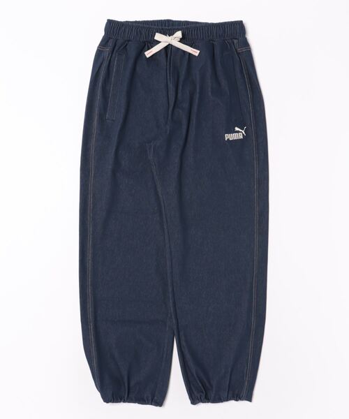 PUMA パンツ プーマ メンズ CORE HERITAGE デニムライク ニット