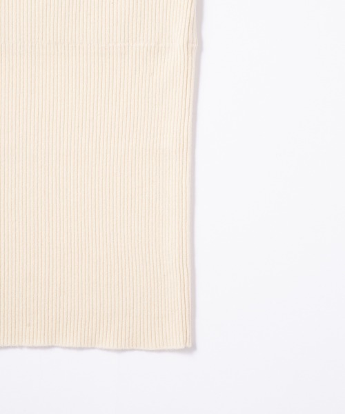 エレガンセーゼ elegancese 【elegancese】Rib camisole （ホワイト） Elegancese キャミソール 「elegancese」Rib camisole カシミヤ