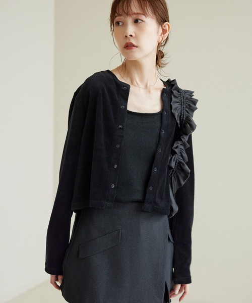 RonCLANE カーディガン 45RUSモーのアランカーディガン: WOMEN｜45R