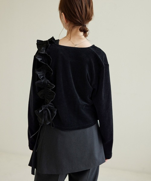 【20SS 美品】Rene リネン パールビジュー クロップドカーディガン 36 20SS 美品】Rene リネン パールビジュー クロップドカーディガン