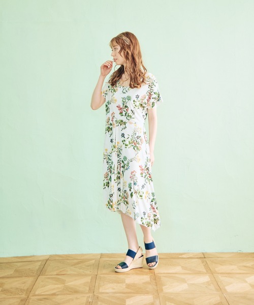Coral veil 水着 ショルダードレス3点セット 9M・11L 「Coral