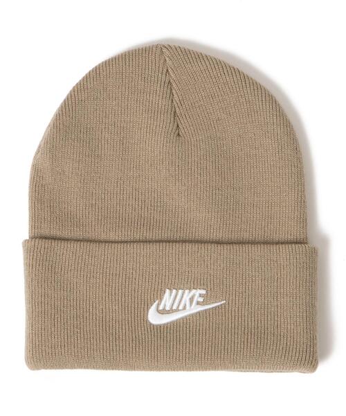 00s NIKE ロゴ ニット キャップ 帽子 ネイビー アクリル 男女兼用 NIKE ナイキ ニットキャップ[品番：OTCM0000701