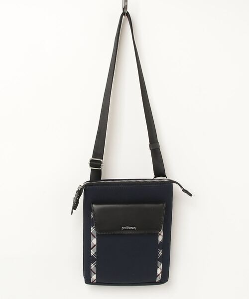ニューヨーカー新品ネイビーオーラ ハンドバッグ 2WAYショルダーバッグ NEWYORKER ショルダーバッグ 「NEWYORKER/ニューヨーカー