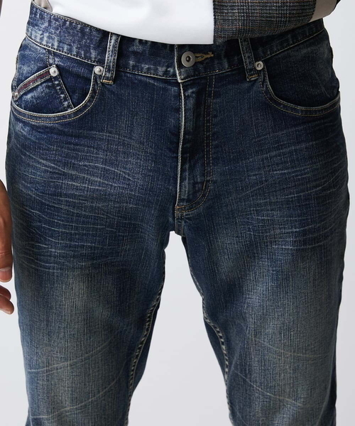 MK MICHEL KLEIN HOMME パンツ ストレッチデニム メンズ : ZOZOTOWN