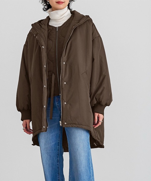 新品未使用 CARUSO カルーゾ ダウンジャケット ダウンベスト キルティング KOBE LETTUCE（神戸レタス） ダウンコート ダウンジャケット manyway