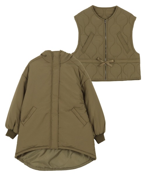 KOBE LETTUCE（神戸レタス） ダウンコート ダウンジャケット manyway