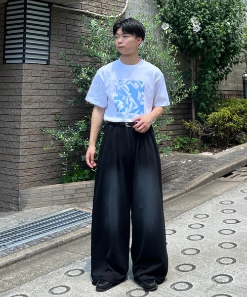 SINSS スウェットパンツ ジャージ Two tuck breach sweatpants