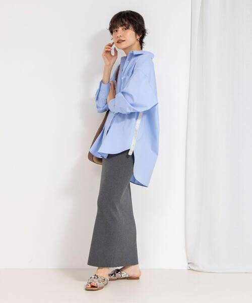NOLLEY'S ブラウス シャツ サイドテープシャツ レディース