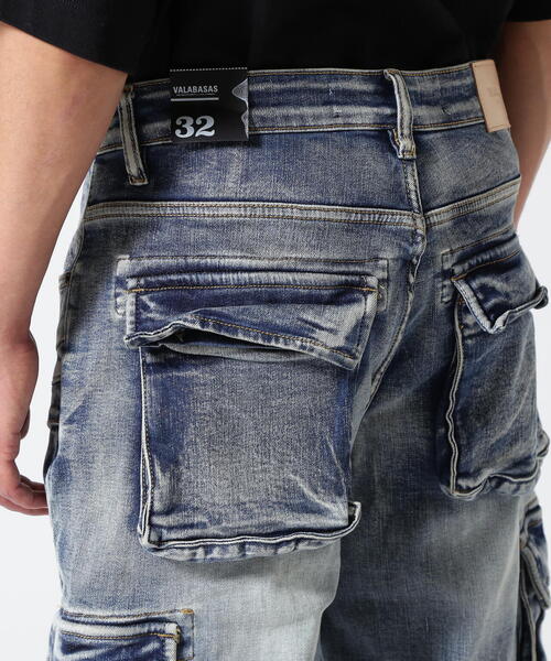 （US発）VALABASAS Prowl ストレートジーンズ ウォッシュ Prowl Straight Jean Dirty Lt Blue Wash – Valabasas