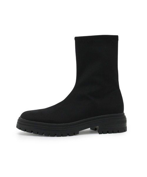 「ADAM ET ROPE'」 ショートブーツ 23.0cm ブラック レディース_画像3