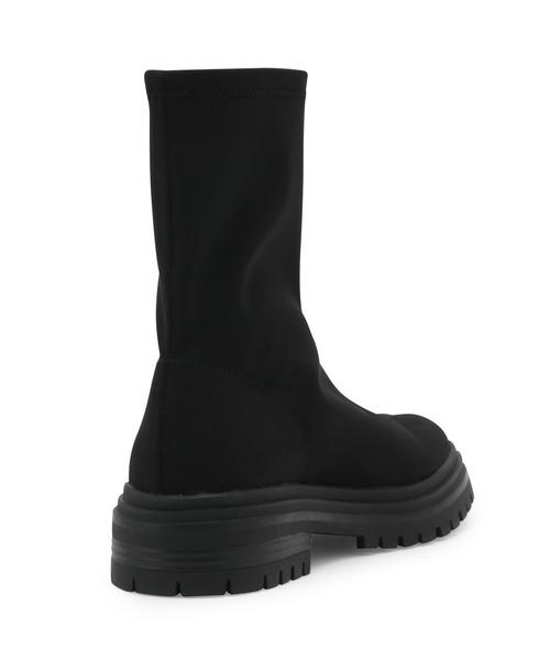 「ADAM ET ROPE'」 ショートブーツ 23.0cm ブラック レディース_画像4