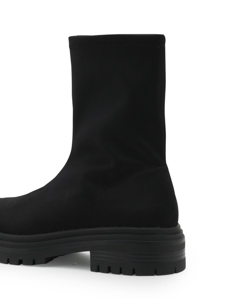 「ADAM ET ROPE'」 ショートブーツ 23.0cm ブラック レディース_画像5