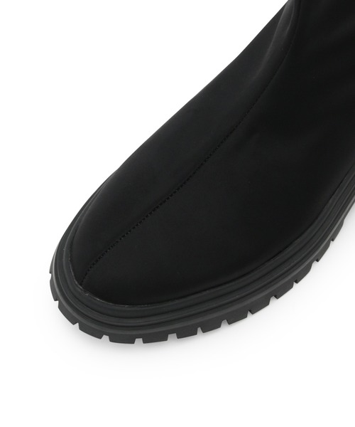 「ADAM ET ROPE'」 ショートブーツ 23.0cm ブラック レディース_画像6