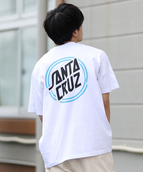 海外限定 New Era ロゴ バックプリント Tシャツ NEW ERA tシャツ ERA/ニューエラ 半袖Tシャツ SANTA CRUZコラボ
