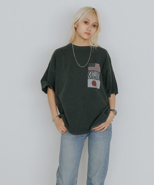 REMI RELIEF tシャツ RELIEF/レミレリーフ HARD SP加工20/-天竺