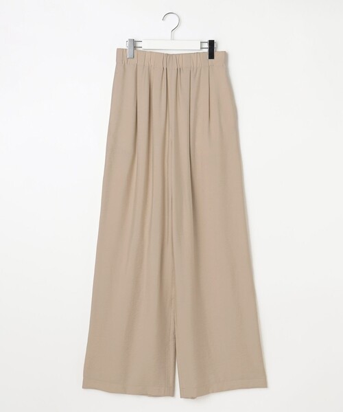 ワイドパンツ パンツ エアリーツイルワイド パンツ レディースの画像
