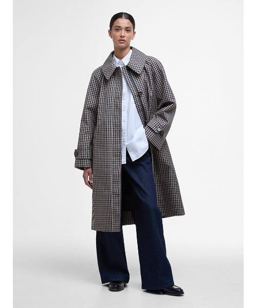 【カーハート】ハリストレンチ/ステンカラーコート/ダークグリーン J.PRESS YORK STREET ステンカラーコート コート 「UNISEX