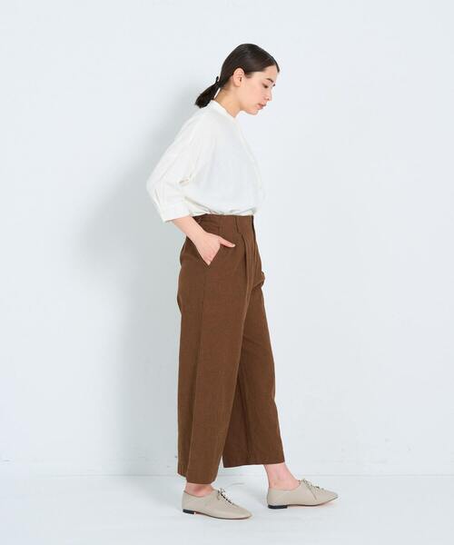 最終値下げ　アデュートリステス　パンツ ADIEU TRISTESSE パンツ コットンリネンストレートパンツ