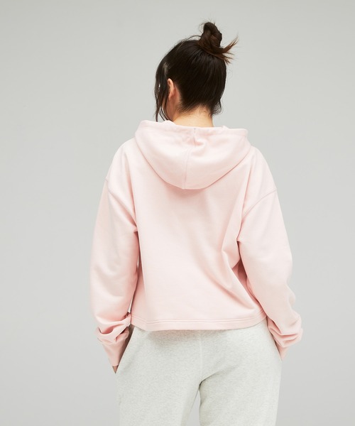 「New Balance」 プルオーバーパーカー 1 ピンク レディース