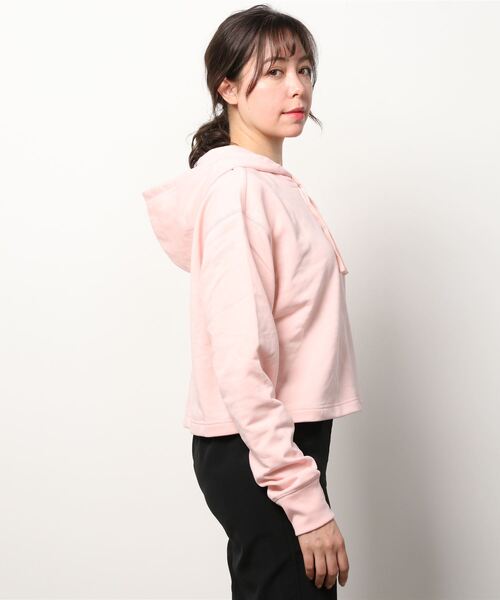 「New Balance」 プルオーバーパーカー 1 ピンク レディース