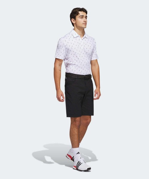 アディダスゴルフ【M】セットアップ 半袖ポロシャツ＆ショートパンツadidas adidas パンツ シアサッカー ショートパンツ「adidas Golf