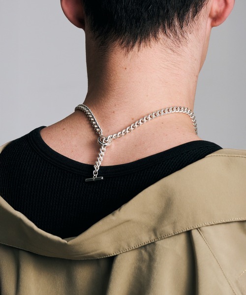 LAMBDA（ラムダ） ネックレス SV喜平チェーンマンテルネックレス