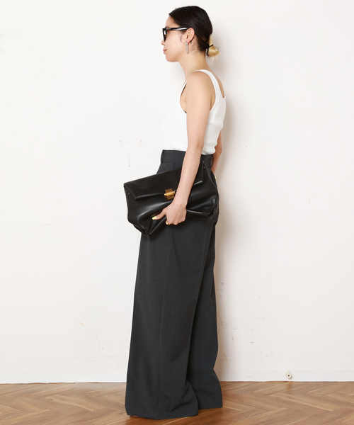 MANGO トップス .-- ELOISE-H （ネイビーブルー） -ファッション通販
