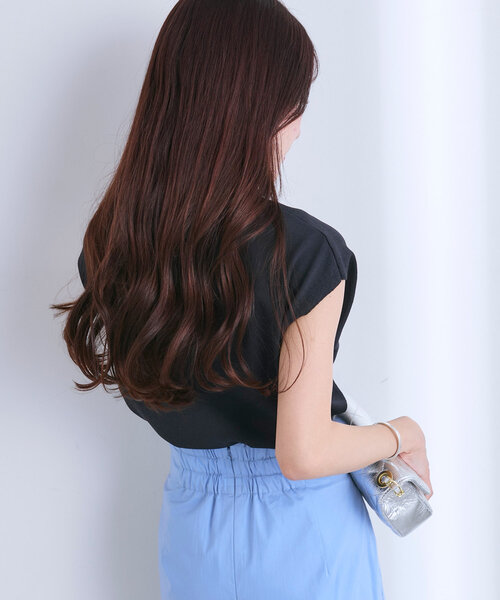 名品・UVカット・接触冷感】クールタッチUVハイネックフレンチ