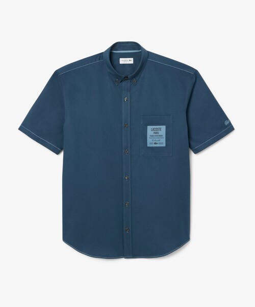 LACOSTE 配色ステッチ ポロシャツ 新品 LACOSTE ポロシャツ 配色ステッチポロシャツ メンズ レディース