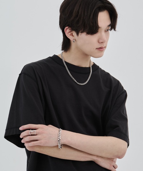 WYZ ブレスレット マンテルデザイン 喜平 チェーンブレスレット メンズ