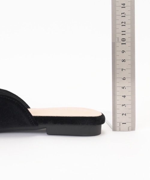 サンダル・ミュール FLOR SANDALS THE Yon サンダル ビックフラワーモチーフミュール レディース