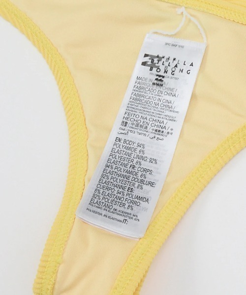 BILLABONG 水着 レディース TANLINES LOLA BNDU 「2025年春夏