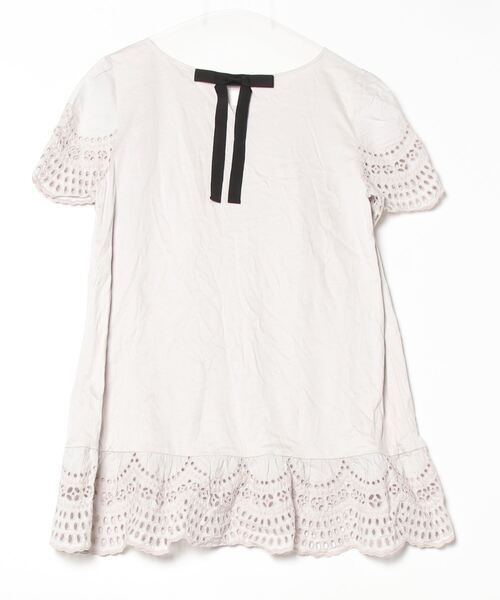 【新品未使用！29700→18000】TO BE CHIC チュニック40 TO BE CHIC 「TO CHIC」 半袖チュニック 40 ベージュ レディース