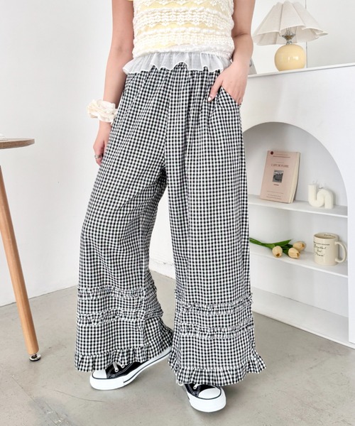 OHGA ドットパンツ　Mサイズ　試着のみ OHGA ドットパンツ Mサイズ 試着のみ OHGA ドットパンツMサイズ