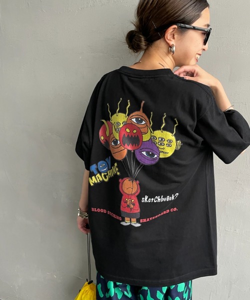 TOY MACHINE tシャツ 「TOY MACHINE/トイマシーン」 別注