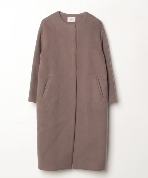 あこ！IENA ノーカラーコート IENA（イエナ） ノーカラーコート 38 ブラウン レディース : ZOZOTOWN