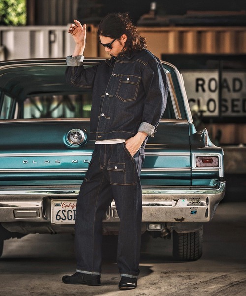WONDER WALL MOTEL デニムジャケット gジャン mj10799- RIGID DENIM