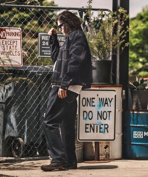 WONDER WALL MOTEL デニムジャケット gジャン mj10799- RIGID DENIM