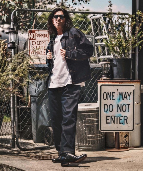 WONDER WALL MOTEL デニムジャケット gジャン mj10799- RIGID DENIM