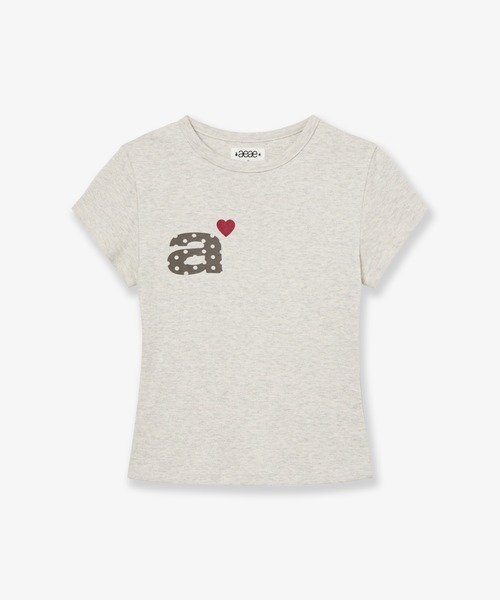 tシャツ DOT SMALL LETTER TEE レディース メンズの画像