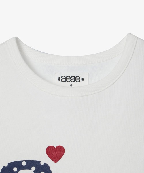 aeae ドットT aeae tシャツ DOT SMALL LETTER TEE レディース メンズ