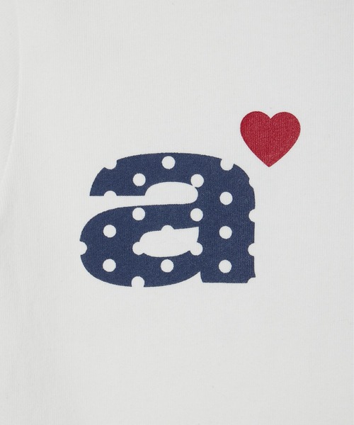 aeae tシャツ DOT SMALL LETTER TEE レディース メンズ